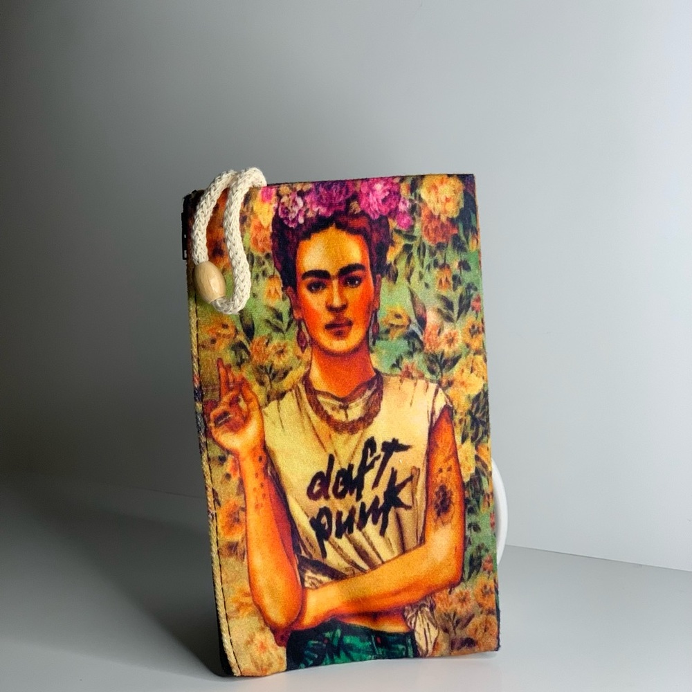 Frida Kahlo medium size clutch